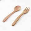Nagao Sao Wood Spoon Fork Set Small Wooden