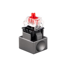 New Fashion Kingdom Metal Switch Opener Mechanical Keyboard Keycaps Lubricate Aluminum for Kailh - Gray