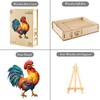 KaayeeWood Wooden Jigsaw Puzzles-235 Pieces Gallic Chicken Unique Shape Wooden
