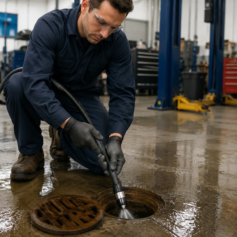 High-Pressure Pipe Cleaning Nozzle for Sewer and Drain Maintenance -