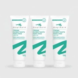 3pz Crema Humectante para pies Urea 60 Maytkare