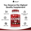 High-Strength Iodine Tablets - 180 Vegan Tablets (6-Month Supply) -