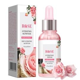 Rose Face Serum for Women，Moisturizer Rose Facial Serum，Hydrating Rose Serum for Face（30ML）