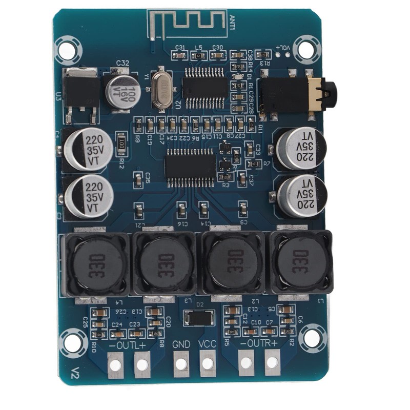 TPA3118 Double Channel Audio Amplifier Board, 30W + 30W 8V