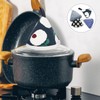 Generic Hot Pot Lid Handle Cover:Anti Scald Casserole Pot Lid