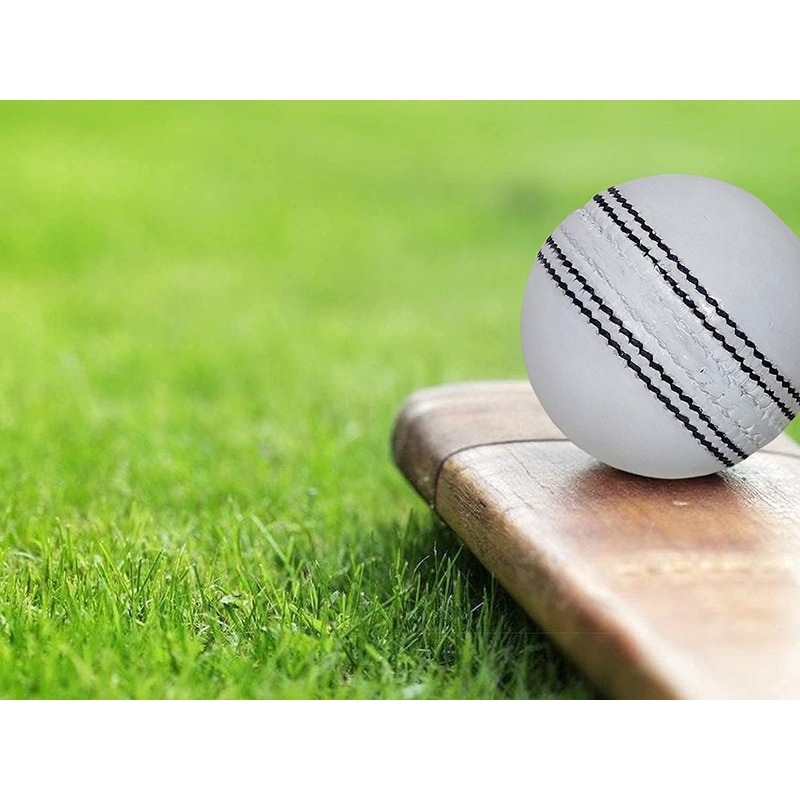 Cricket Ball (Pack Of 2) 156g - 5.5oz, Leather Hnad