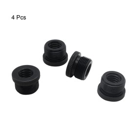 Hitefu 4PCS Mic Stand Adapter, 3/8 Female to 5/8 Male Mic Screw Adapter, Mic Thread Adapter for Microphone Camera Stand Tripod Adapter