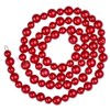 Red Metallic Ball String Garlands Set of 2 by Factory