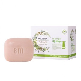 EM Botanical Exfoliating Bath Soap Set (4-Pack) with Fermented Extracts Exfoliation