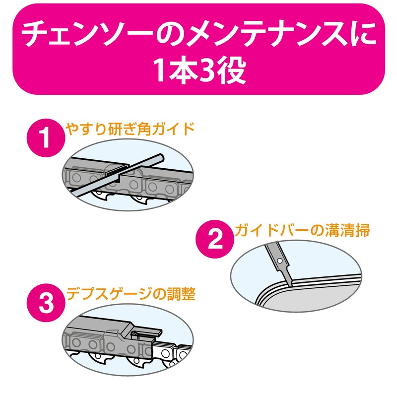 HiKOKI 0069-8831 Depth Gauge Jointer for Engine Chainsaws, 3 in