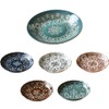 Antique Moroccan Dinner Plates, Set of 6, Dinnerware Set, Made