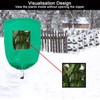 Plant Frost Protection Covers with Viewing Window, 31.5" x 47.2",