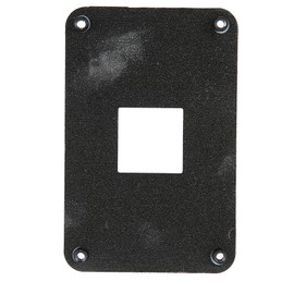 Placa Posterior AM4, Ventiladores de Refrigeración, Placa Trasera, Placa de Hierro Duradera para CPU AM4, Soporte del disipador de calor de la CPU, Plano Posterior, 10.3 x 6.8 x 1cm