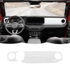 RT-TCZ Center Console Trim Cover Dashboard Control Panel Cover Decorative