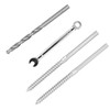 Swage Lag Screw Stainless Steel Left Right Thread Cable Railing