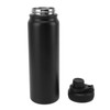 Stainless Steel Water Bottle Leak Proof Black Lightweight Insulated Water