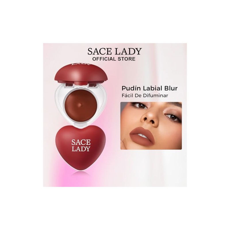 SACE LADY Lip Pudding en Tarro – Tinta Labial Mate