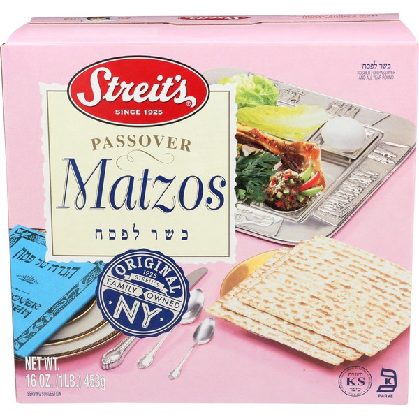 Streit's Passover Matzos, 16 oz