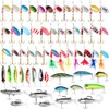 Dr.Fish Fishing Tackle Bag Loaded 5 Boxes 60 Fishing Lures