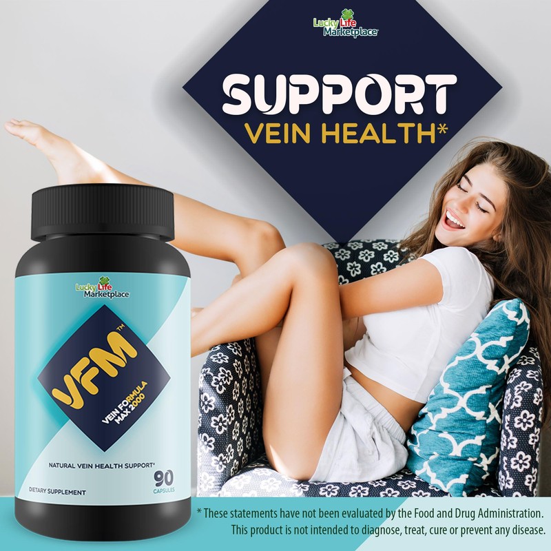 VFM Vein Formula Max 2000 - Circulatory & Vein Health