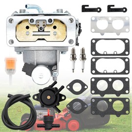 Carburetor Fit For Kawasaki FH721V FH641V FH601V FH661V FH680V FX801V 22HP Engine.Repalces#15004-0757, 15003-7094, 15004-1005, 15004-1010, 15004-0763, 15003-0940.Carburetor with Fuel Pump Gaskets