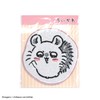 Chiikawa 41-1200120 Die Cut Towel Handkerchief, Purple, Momonga, Die Cut,