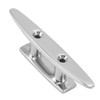 Stainless Steel Low Flat Top Boat Dock Cleat Marine Grade