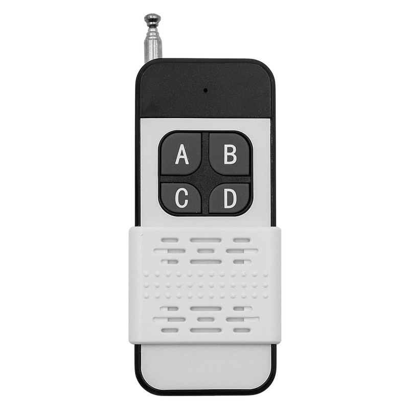 ZONADAH DC12-24V Remote Control Switch 328ft Long Rang 4 Channel