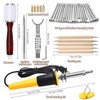 Leather Stamping Tools, Leather Carving Set, Working Kit for Beginners