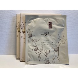 Wei East Set x12 Chestnut Natural Firming Face Lift Throat & Decolletage Pads