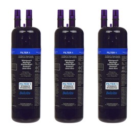 W10295370a Water Filter Compatible with Whirlpool Refrigerator Water Filter 1,W10295370,EDR1RXD1,P4RFWB,Kenmore 46-9081,Kenmore 46-9930(3 Pack,Blue)