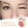Baluue Mini Cat Claw Eyelash Curler Compact Lash Curler for