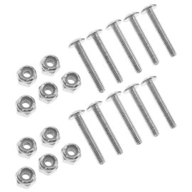 BESPORTBLE 12pcs Table Football Fixing Screw Metal Nut Screw Heavy Duty Table Football Screw