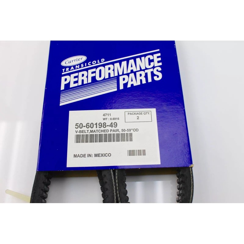 Carrier 50-60198-49 Belt Set for Carrier Transicold Supra 650 -