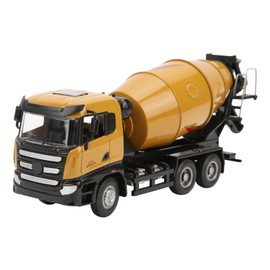 Cement Mixer Truck,1/50 Scale Cement Toy Truck Alloy Construction Cement Mixer Vehicles Toy Truck for Boys and Girls Age Over 8 Model Toys Car Model Machine