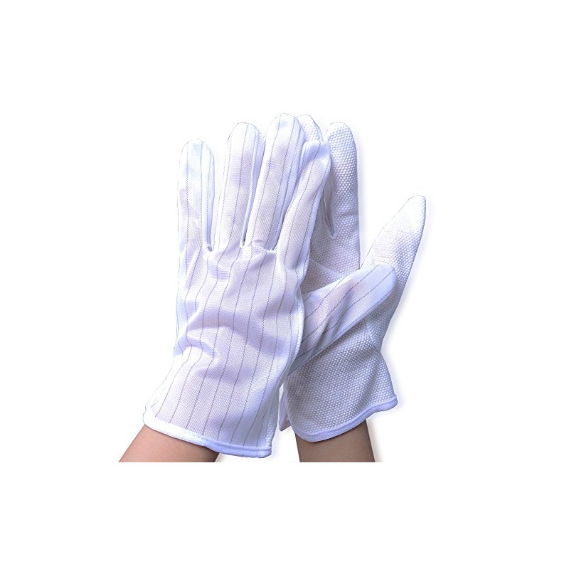 Aituo 3 Pairs Anti-Static Anti-slip Gloves for PC Computer Repair
