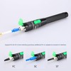 Aluminum Pen Type Fiber Optical Cable Source Tester VFL Visual