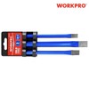 WORKPRO 3-teiliges Meißel-Set aus Eisen