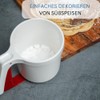 Westmark Setaccio per farina e zucchero, Con manico, Plastica, Bianco/Rosso,