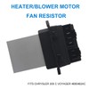 HugeAuto Heater Blower Motor Fan Resistor for Chrysler Voyager Pacifica