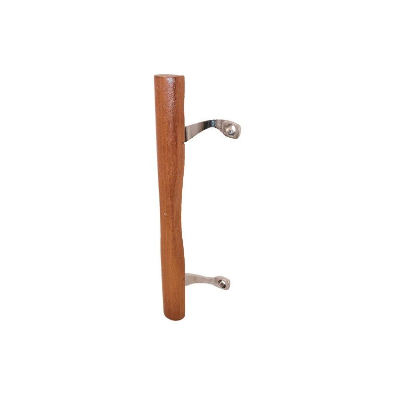 Prime-Line C 1034 Sliding Patio Door Wood Pull, Chrome Plated