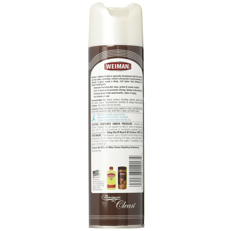 Weiman Wood Panel & Cabinet Polish 12 oz.