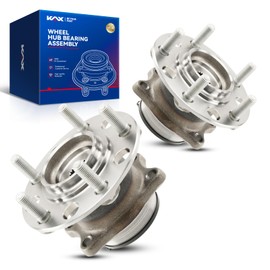 KAX 512333 Pair Rear Wheel Hub Bearing Compatible with 2007-2017 Jeep Compass 2.0L 4WD,5 Lug