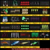 Leeko Fishing Lure, Spinner Fishing Set, Artificial Lure, Blinker, Rubber