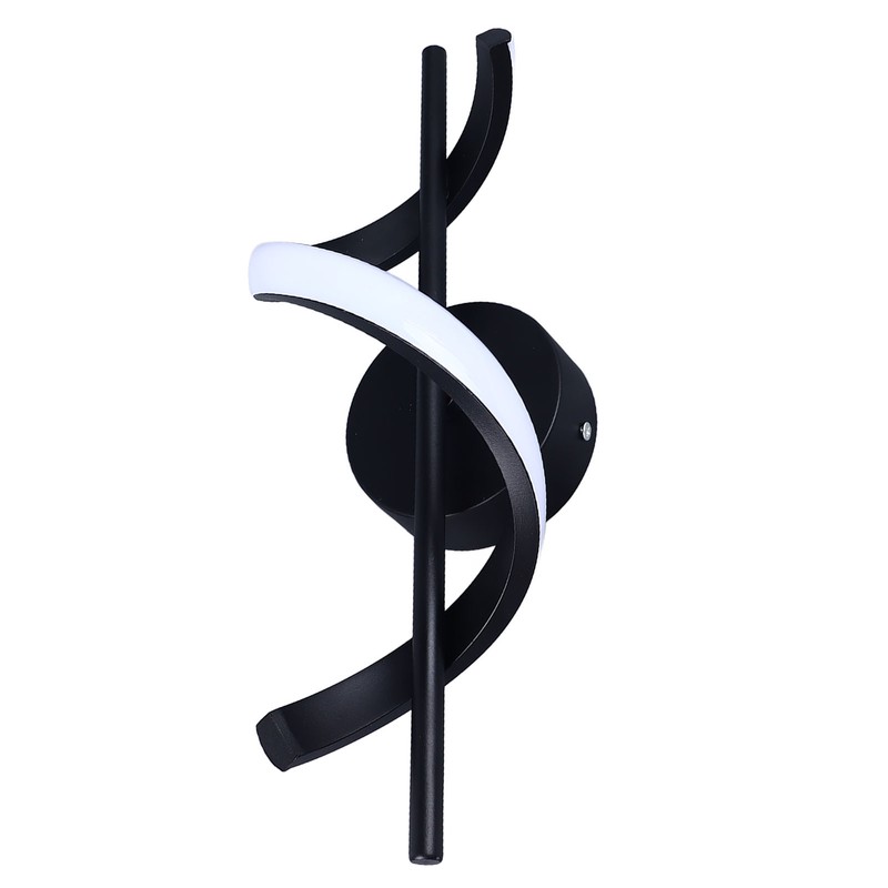 LED Wall Sconce Lighting 18W 3000K Warm White Modern Spiral