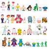 NLIEOPDA 36 Pack Anime Figurines Set - Woody Doll, Buzz