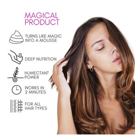 Tutanat Tutanat Detangling Rescue Bundle - Pocket Edition Smoother, Reconstruction Protein Cascade & Conditioner, Vegan Shampoo