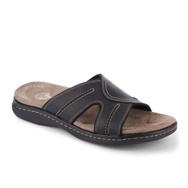 Dockers Men's Slide Sandal, Black, 14