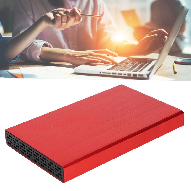 BU KING External Drive 2.5 Inch YD00012 Red Mobile Hard