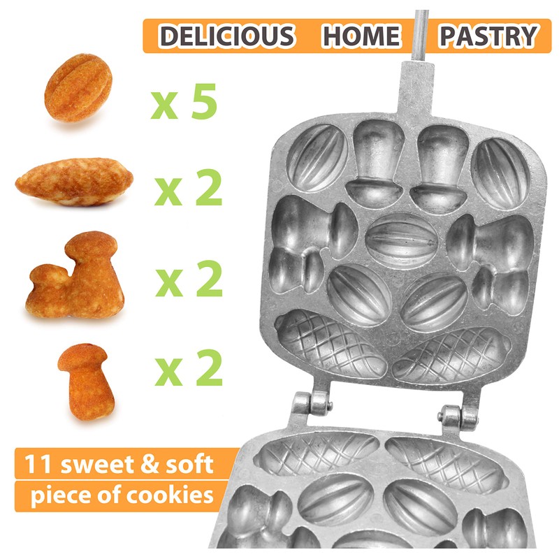 11 Cookie Assorted cookies without filling Aluminum Marker Cookies Pastry